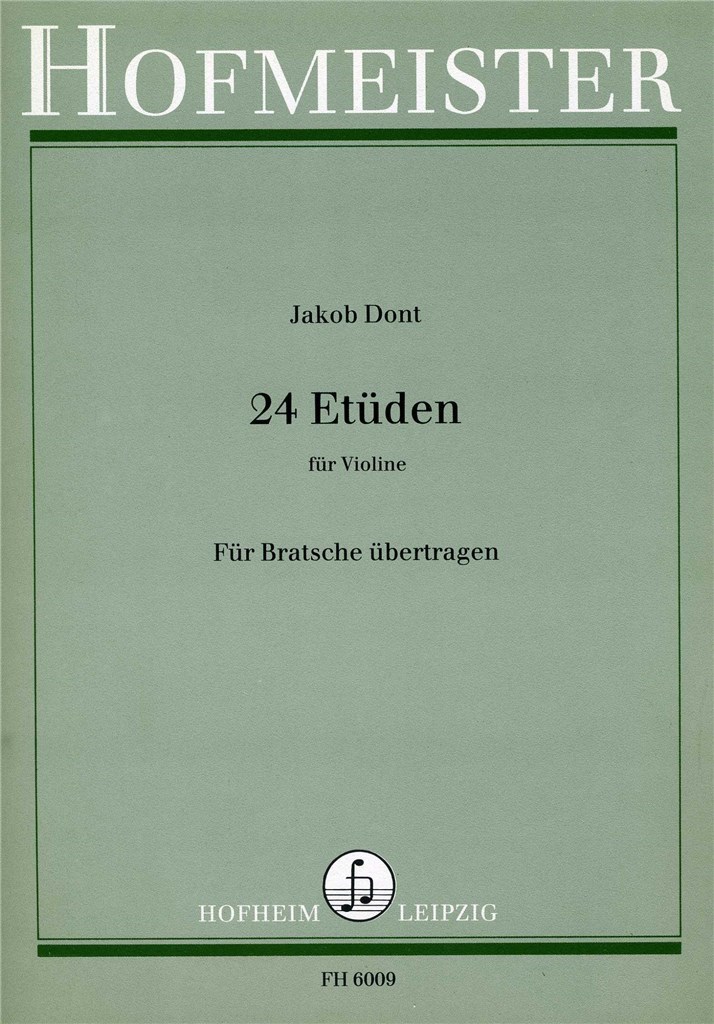 24 Etude fur Violine, op.35 (S. Raby)